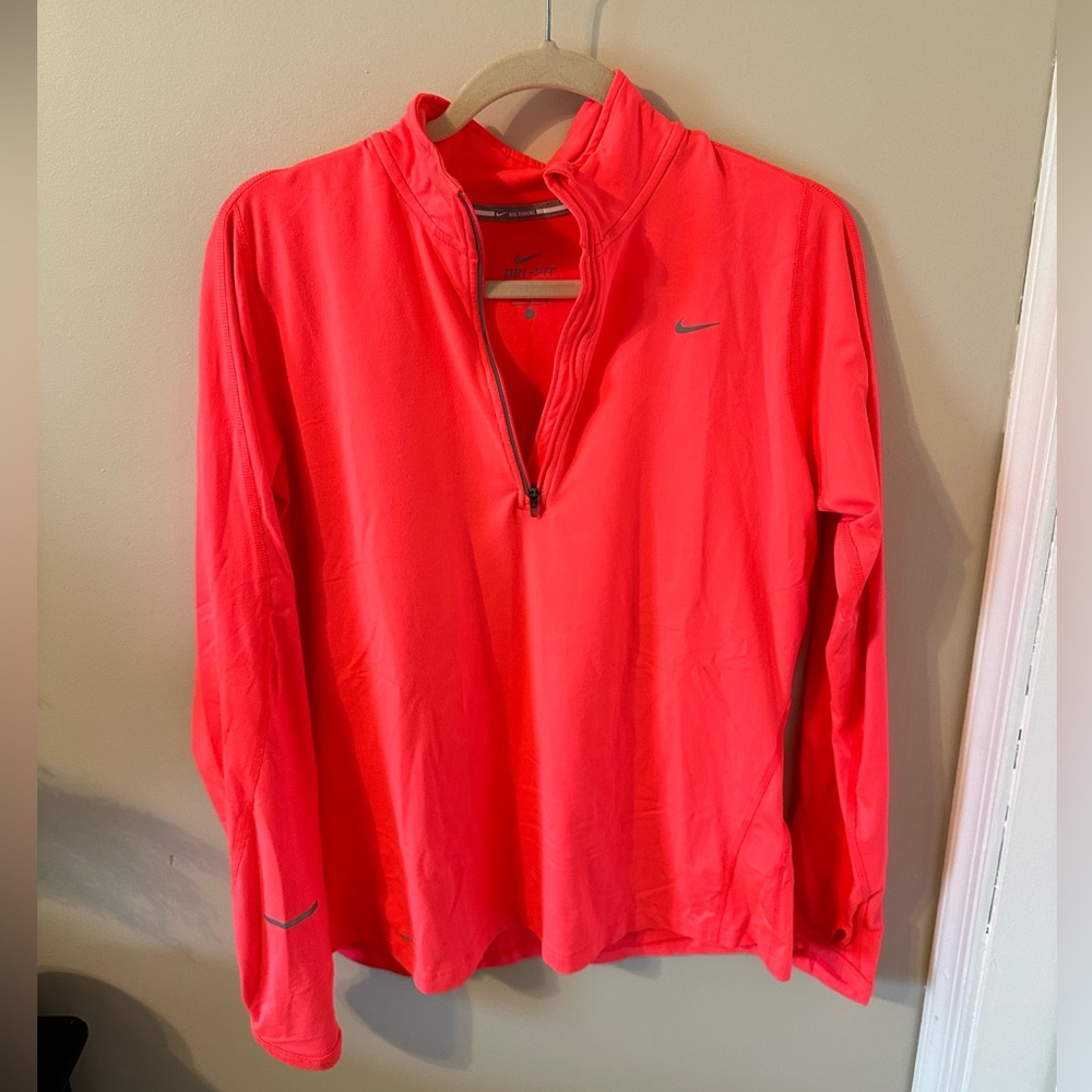 Nike Neon Pink Quarter Zip